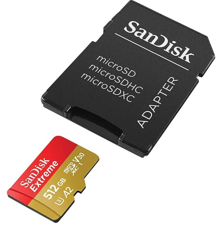 SanDisk MicroSDHC Extreme 512GB